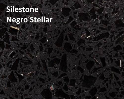 Кварцевый камень Silestone Negro Stellar